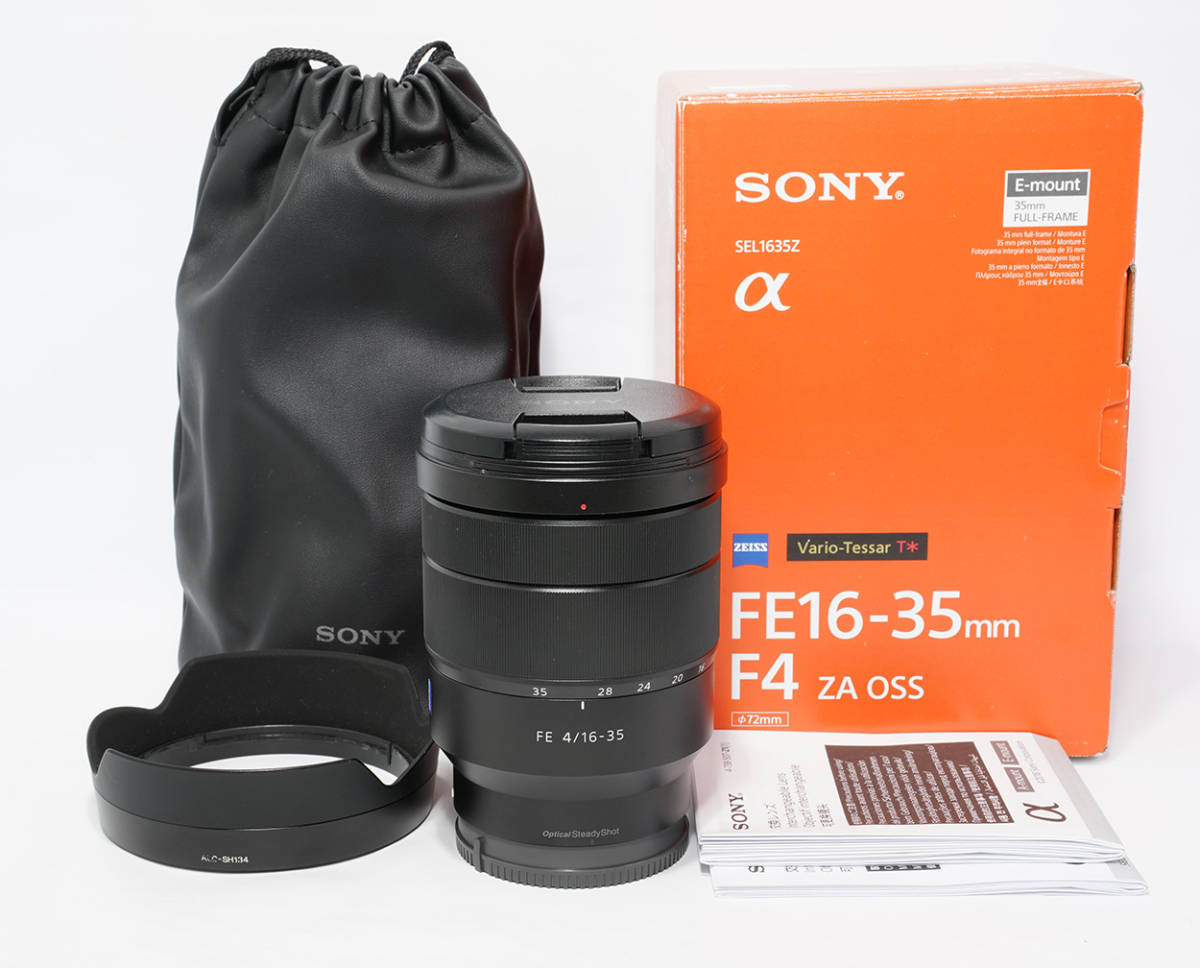 Yahoo!オークション -「fe16-35mm f4 za oss (sel1635z」の落札相場