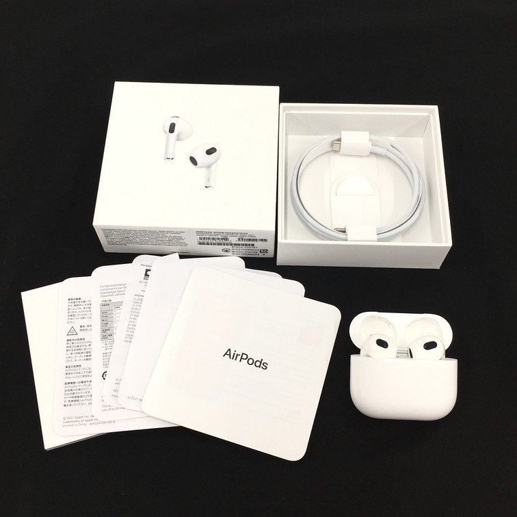 Apple】Air Pods 第三世代 MME73J/A イヤフォン オーディオ機器 家電 Apple】Air Pods 第三世代 MME73J/A イヤフォン オーディオ機器 家電