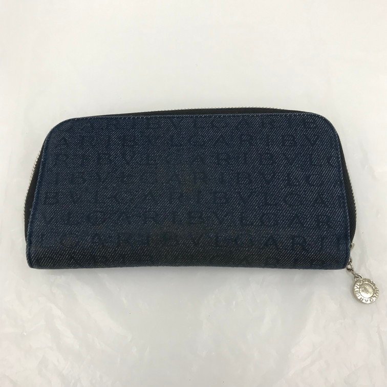 代引き不可】 未使用品 BVLGARI 長財布 メタルレッド 箱付き 264 長