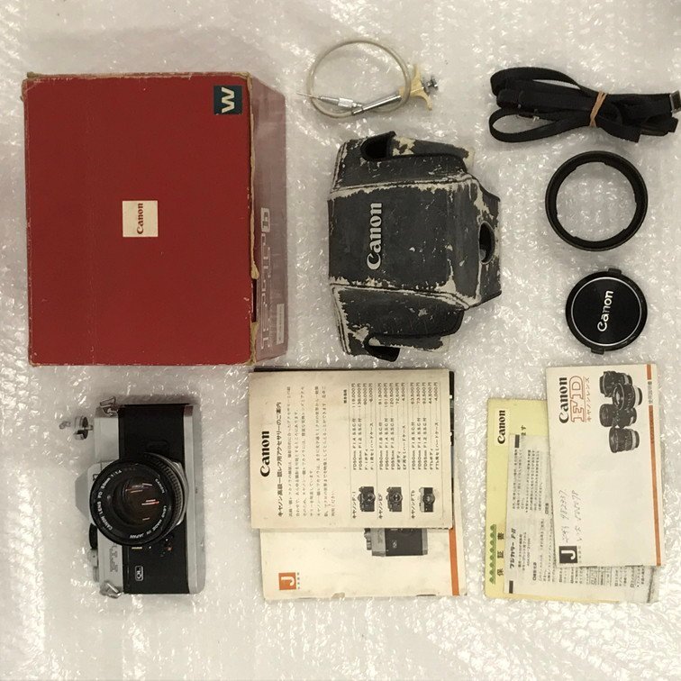 人気満点 キャノン Canon FTb QL 35mm #2235【付属品多数】 フィルム