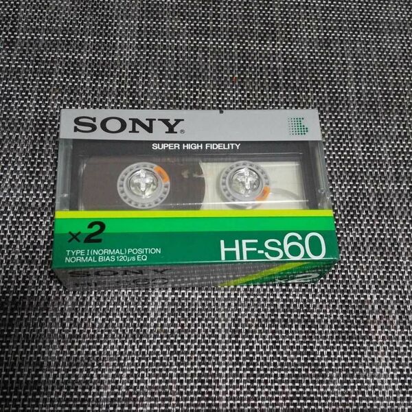 カセットテープ SONY60分X2