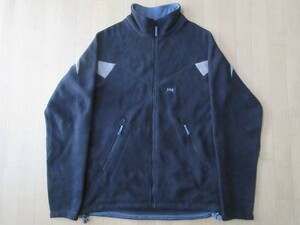 HELLY HANSEN fleece full Zip jacket M black Helly Hansen blouson goldwin se- ring marine camp outdoor /n