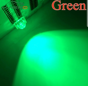 flux led グリーン　100個　フラックス　LED