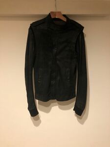 rick Owens リックオウエンス レイヤードレザージャケット　00s archive leather jacket