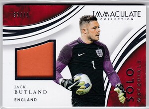 Jack Butland 2017 Panini IMMACULATE Jersey /49