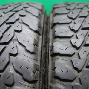 K909-20 送料無料 145/80R12 80/78N 夏タイヤ 4本セット YOKOHAMA 6分山 ゴツゴツタイヤ バモス アクティ エブリーバン ハイゼット N-VANの画像8