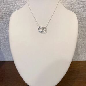 新品 正規品 ティファニー tiffany&co ネックレス ロッキング シルバー サークル ティファニーアンドコーの画像1