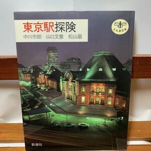 ★大阪堺市/引き取り可★東京駅探検 とんぼの本 中川市郎 山口文憲 松山巌 新潮社 古本 古書★