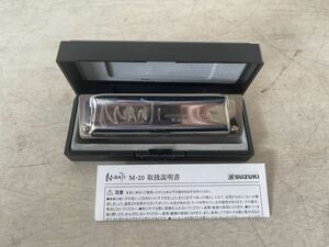 SUZUKI MANJI M-20 C 10 hole harmonica musical instruments 