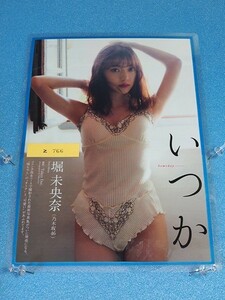 z766◆切り抜きラミネート◆堀未央奈