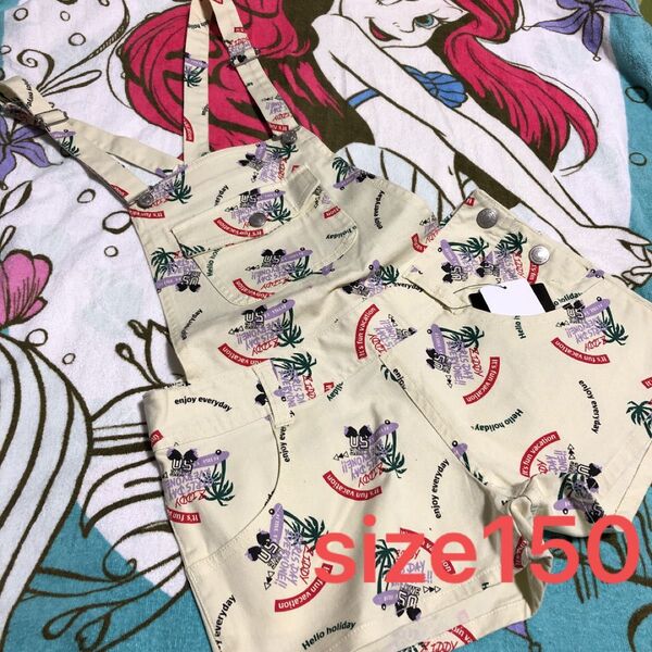 size150 ziddy サロペット オーバーオール