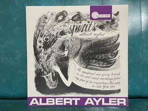 レア盤 美品 UK org 英国原盤 LP Albert Ayler / Spirits レコード TRA130 1966年 アルバート・アイラー スピリッツ スピリチュアルジャズ 