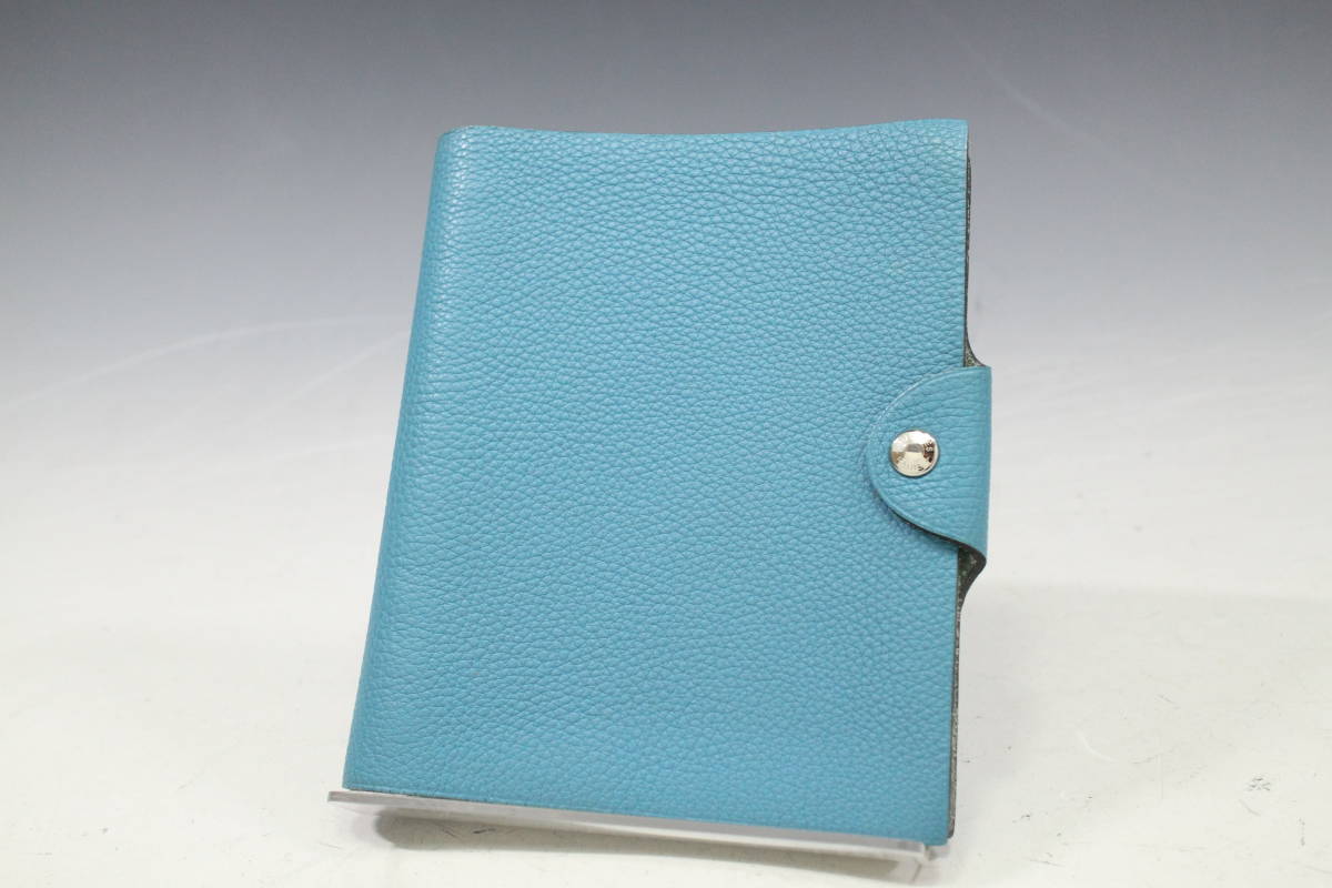 最も優遇の 【美品】HERMES アジェンダ GM 手帳カバー エトゥープ T