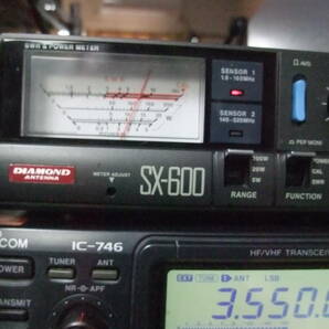 ICOM IC-746 HF/50MHZ 100W 144MHZ EME 100W （中古動作品）の画像4