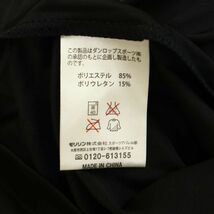 【新品 未使用】 SRIXON スリクソン 刺繍 ストレッチ 長袖 タートルネック カットソー ロンTシャツ Sz.LL　メンズ 黒 ゴルフ　C3T01495_2#F_画像7