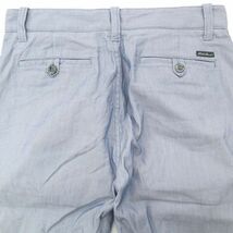 Eddie Bauer エディーバウアー 春夏 COOLMAX★ 裾調整 ストレッチ ストライプ パンツ Sz.32　メンズ アウトドア　C3B01155_3#P_画像7