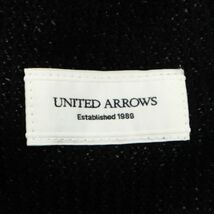 UNITED ARROWS ユナイテッドアローズ 通年★ コットン ニット 2B テーラード ジャケット Sz.M　メンズ グレー　C3T02021_3#O_画像6