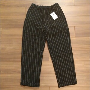 NIKE×STUSSY STRIPE WOOL PANTS Black SizeS ナイキ×ステューシー ストライプウールパンツ リサイクルウールSupremeKITH