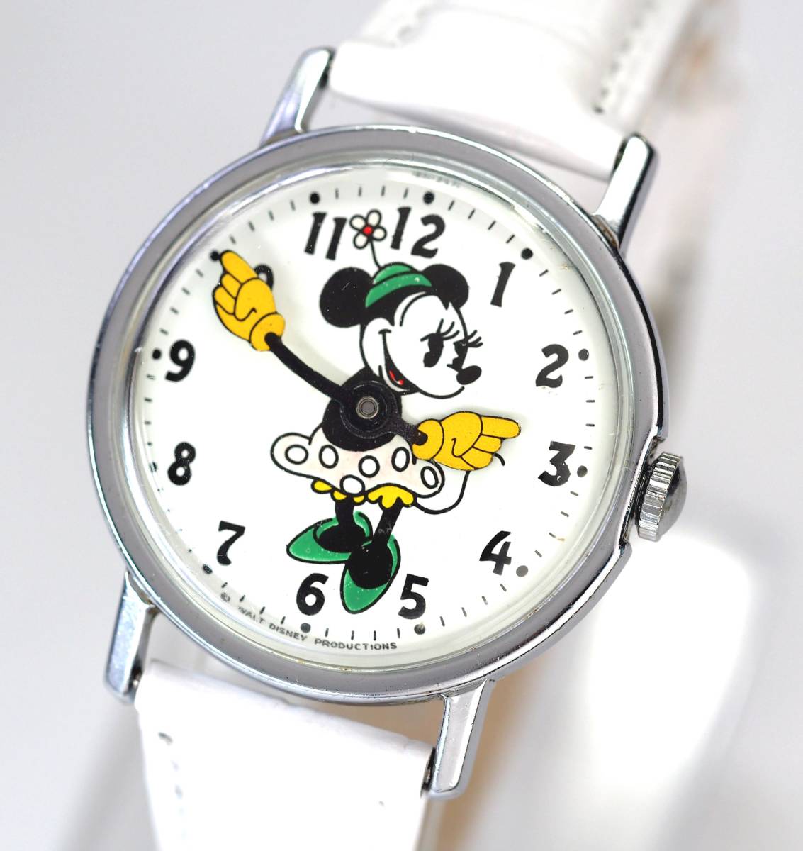 正規代理店 1960年代 ミニーマウス 機械式手巻き 腕時計 INGERSOLL