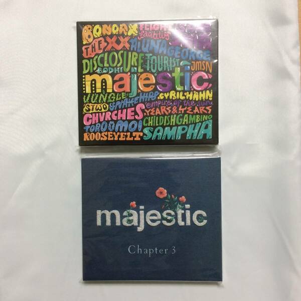 ★Majestic Casual Chapter 2 & 3 輸入盤★AlunaGeorge/The xx/Shy Girls/Toro Y Moi/Sampha/Honne/Gallant/Lana Del Rey/Jessie Ware