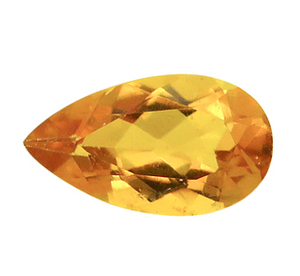 4045 珍品 レアストーン 裸石 ルース コンドロダイト 1.46ct 高彩度のオレンジ タンザニア産 瑞浪鉱物展示館