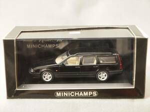 VOLVO 850 エステート 1996年 Black Minichamps 1/43 430 171410