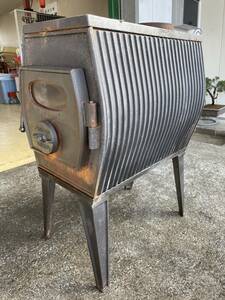 No.aQ* wood stove *DSA* junk *Andersen* Andersen * antique * retro * home heater * Sagawa Express branch cease * pickup possibility 