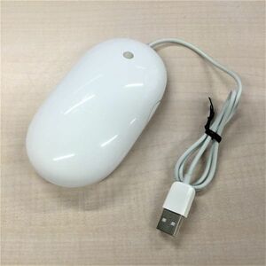 @XY1824 秋葉原万世商会 中古品 ☆動作確認済☆ Apple 純正 光学式マウス Mighty Mouse A1152