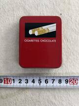 激レア CABIN 85 cigarette chocolate 缶 昭和レトロ キャビン シガレット チョコレート タバコ チョコ フジヤ FUJIYA ノベルティ_画像4