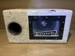 ウーハーボックス　Crunch USA スピーカー　Typoon MGT