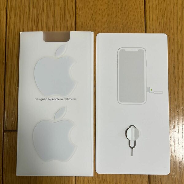 iPhone付属 SIMピン、Appleシール