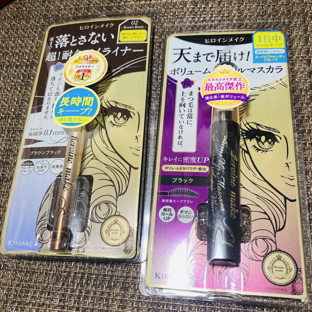 レブロン ヒロインメイク キャンメイク 3点 通販 キャンメイク リップアイライナーマスカラ 3点セット