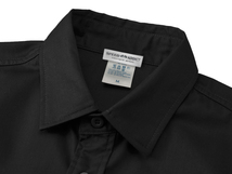 WORK SHIRT SPEED ADDICT TRADE MARK BLACK S/刺繍ワッペンワンポイントワークシャツツイルシャツアメリカusavintage古着アメカジ軍物50s_画像5