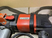 P0308-4 西田製作所 電動油圧式端子圧着機 NC-E150DR-A型 電動工具 圧着工具 通電可 現状品_画像8