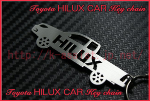 2.7 SSR-X 4WD BK 210 215 140 150 160 170 80 90 100 110 MT AT ハイラックス サーフ HILUX シルエット ステンレス キーホルダー 新品