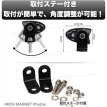 LED ワークライト イエロー 作業灯 12V/24V 18W 防水 フォグランプ 投光器 照明 ライトバー 2個 黄色 インボイス対応_画像6