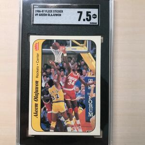 NBA Hakeem Olajuwon　アキーム・オラジュワン　Dream Shake　ドリーム・シェイク　SGC7.5　NBAカード