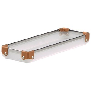  accessory tray small articles tray key put pen tray case stylish cache tray premium pen tray ( natural white )