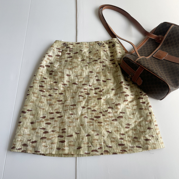 【ゆうパケット発送】TRUSSARDI トラサルディ 巻きスカート風 大人かわいいスカート サイズ42