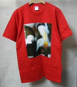 17AW Supreme Candle Tee Red S 赤 Tシャツ 未使用