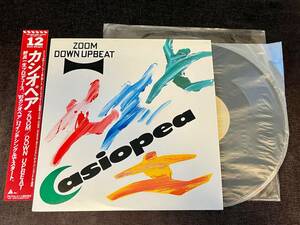 即決【12 Inch Single】CASIOPEA カシオペア ZOOM / DOWN UPBEAT リミックス ロングバージョン 12インチ シングル アナログレコード