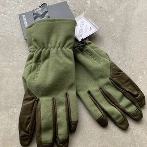 NORRONA* leather glove Finnskogen Gore-Tex Infinium Gloves Uni Green fins sko-gen Gore-Tex in fi new m size S