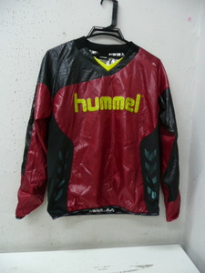 (60)♪hummel ヒュンメル プルオーバー トップス スポーツ サッカー 裏起毛 サイズS メンズ