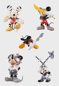 * unused goods *MICKEY MOUSE Mickey Mouse Roen collection Roen collection /*UDF Ultra ti tail figure 5 body full set * ultra rare complete sale 