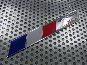 # France national flag | motor sport | specular 3D emblem #