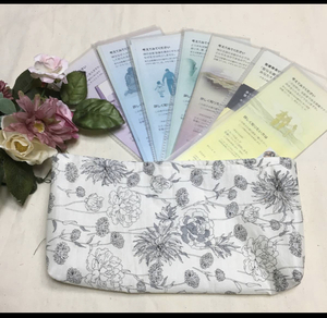 61* sack type pamphlet inserting! middle sack 8 sheets attaching *YUWA Liberty manner plant pattern *JW