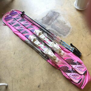 2951-200【 Hart 】 ロッカー イノセンス CL-1.2T スキー板 137cm ストック セット ジュニア 子供 女の子 TYROLIA LRX 4.5