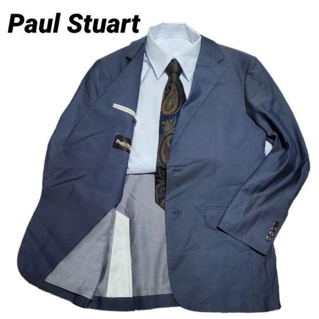 L03427 新品 PAUL STUART スーツ サイズ：48R ライトグレー