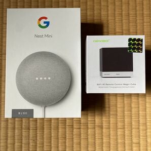 【送料無料】 google Nest Mini 第2世代 WiFi-IR Remote Control Magic Cube スマートリモコン IoT ORVIBO 赤外線 グーグルの画像1