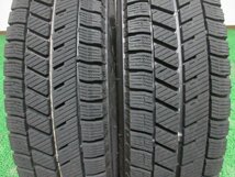 SY282【送料無料】145/80R13 超溝高 9分山 ブリヂストン スタッドレス ★最新★ VRX3 ♪ 21年製 ホイールセット 4本 美品♪ 激安 タント 等_画像3